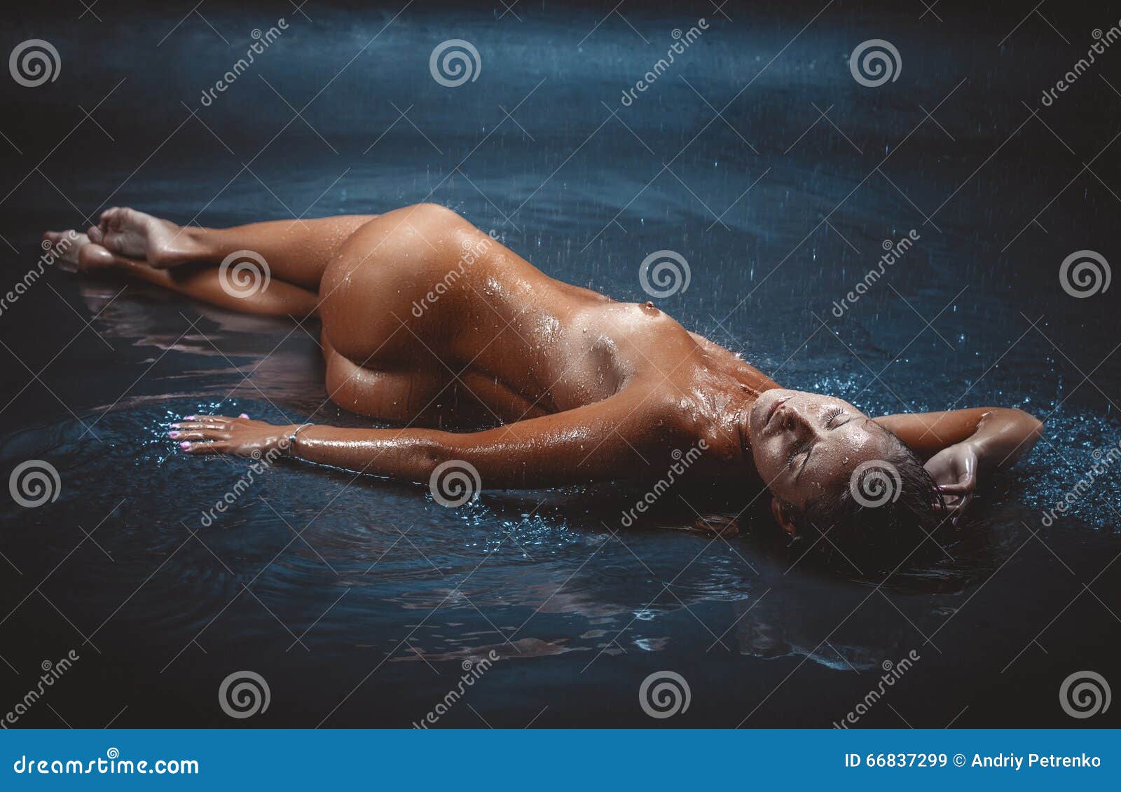 charlene wooden add nude in rain photo