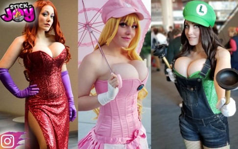 danielle holbrook add massive tit cosplay photo