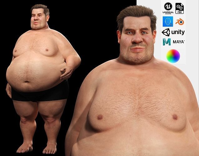 david breeding add naked fat man photo