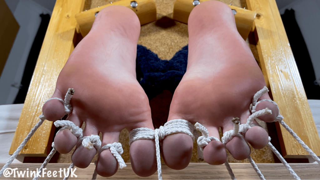 belle hair add foot bondage photo