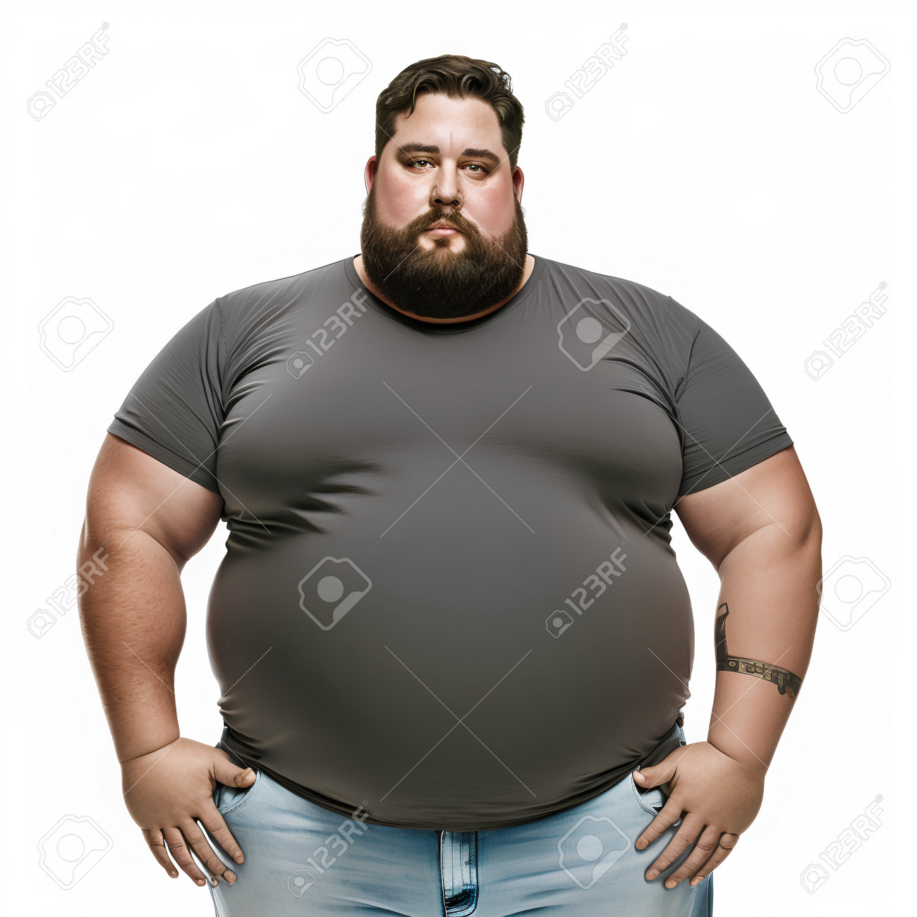 bobby buckalew add fat man black image