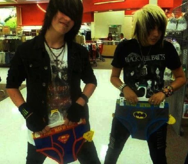 adi kartika add underwear emo photo