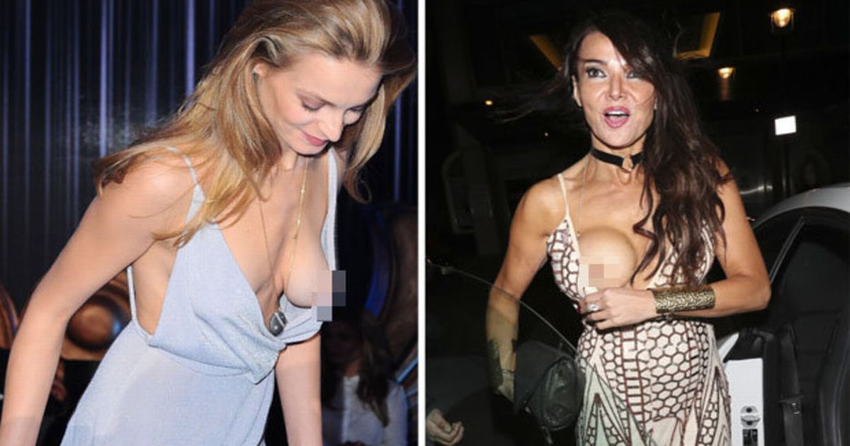 coral kayla add celeb nip slip image