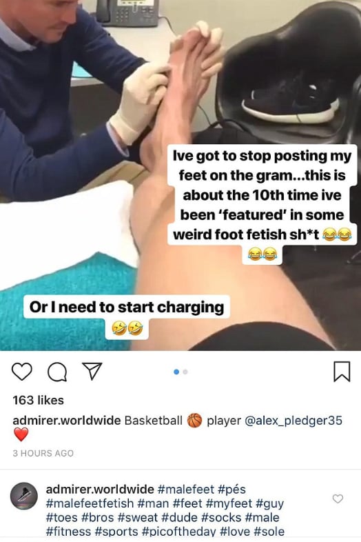 alicia sallas add feet worshiping image