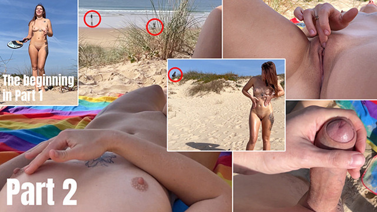 devell woods add hand job on nude beach photo