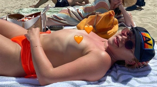 christine conde add naked celebs on the beach photo