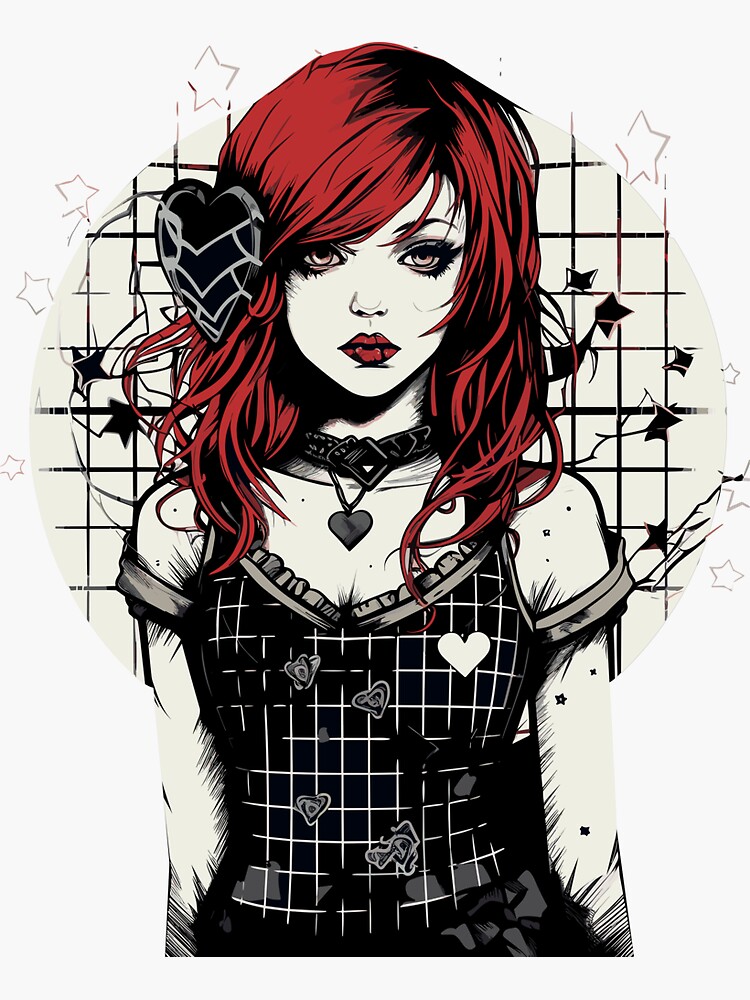 denis farley add red haired goth photo